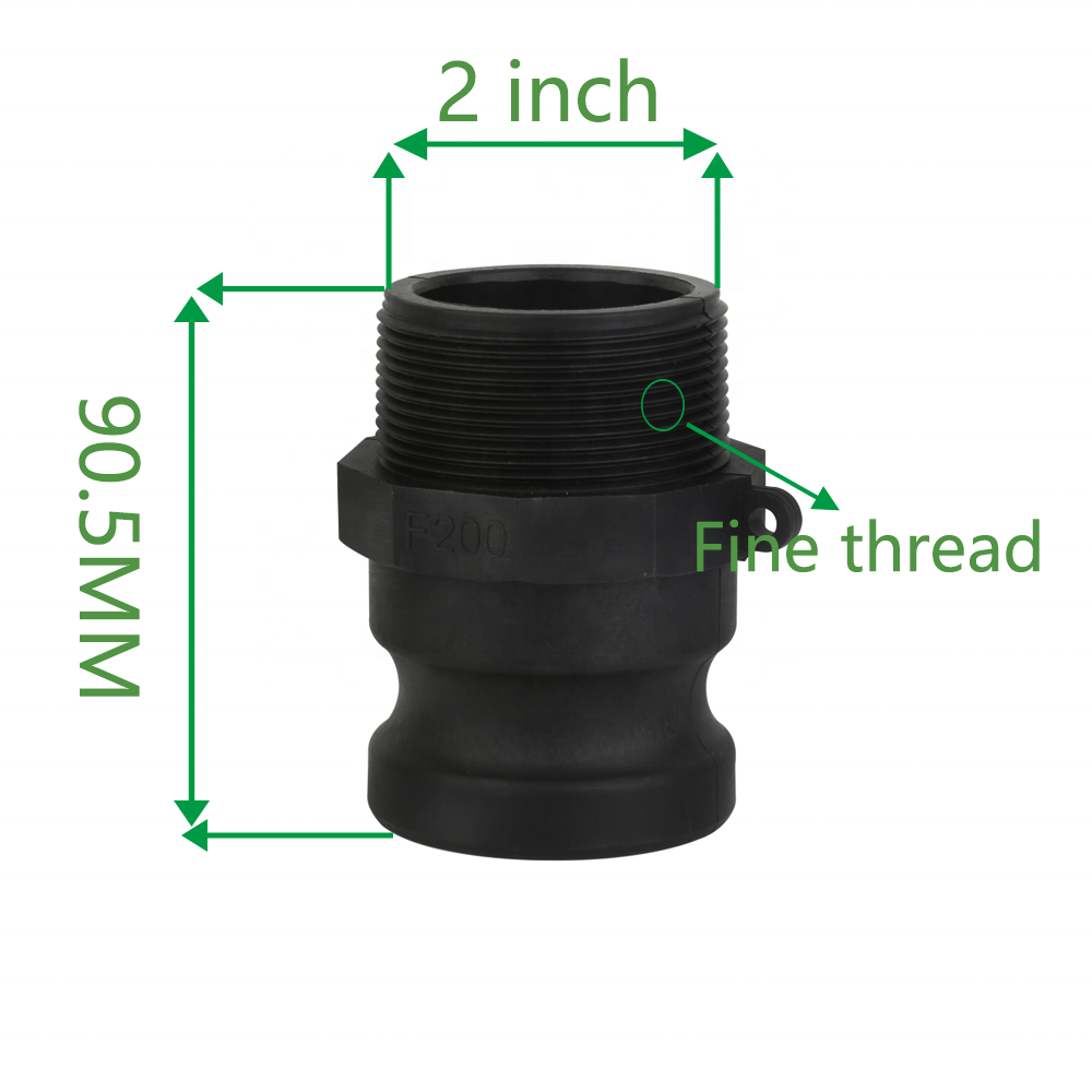 camlock male adapter