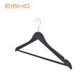 Rubber Coated Wood-like Plastic Hangers RCP002