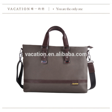 pure leather men shoulder business bag