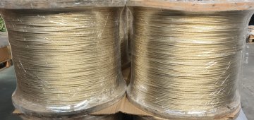 Copper-plated wire saw steel wire rope