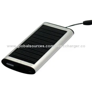 Portable Solar Charger for iPhone, 2,000mAh Capacity with String