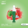 Iget Max 2300 Puffs Raspberry Aublemelon Ice