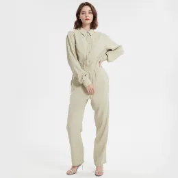 Slim Fit Casual Long Pant Jumpsuit