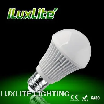 A60 7W warm white Epistar SMD CE bulbs