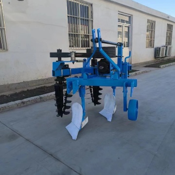 Farm Tractor Plow and Rotary Machine for Soil Preparation