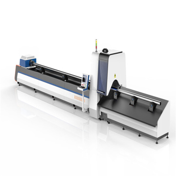 Máquina de corte a laser com alimentação automática de alta velocidade para tubos