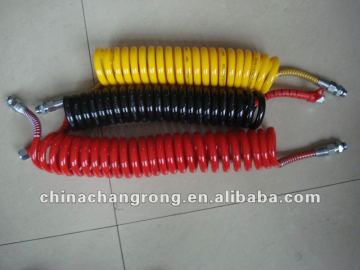 Air brake suzi hose /Spiral hose for trailer/motorcycle brake hose/trailer air hose