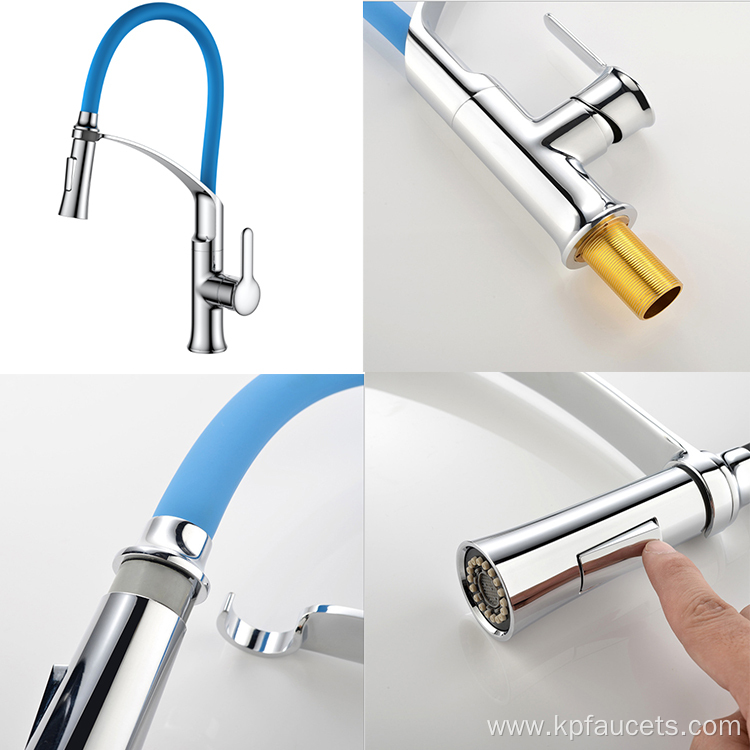 Single Handle Water Mix Flexible Kitchen Faucet
