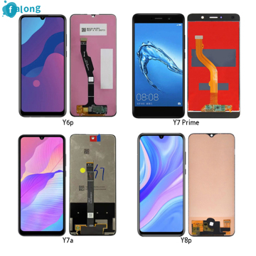 Mobiltelefon -LCDs für Huawei Y6p, Y7 Prime, Y7A, Y8p, Y9 Prime - LCD -Touchscreen &amp; Display