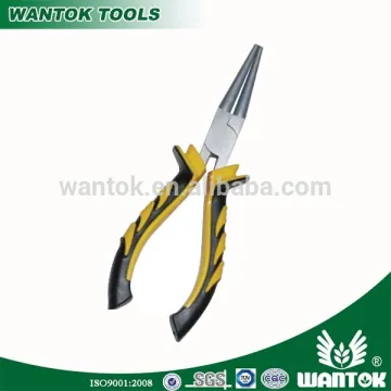 Germany type round nose pliers heavy duty comfortable TPR handle