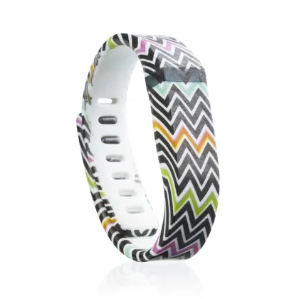 patterned soft silicone wristband replacement for Fitbit Flex Pedometer