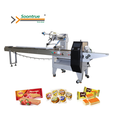 Machine d'emballage de barre d'énergie manuelle | FlowPack SoonTrue Soft Toffee Flow Wrapping Machine