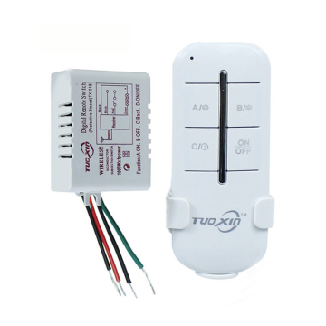 Wireless Remote Control Switch for 220V Lamp and LED Lights