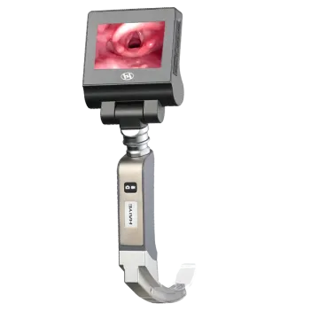 Disposable Video Laryngoscope Set for Pediatric and Adult Surgical Intubation with Endoscope Camera