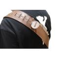 Brown Genuine Leather Guitar Strap