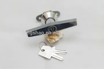 single bitted flat key vending machine lock for vending machines