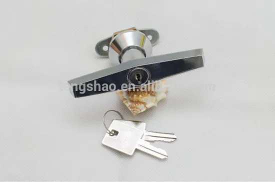 single bitted flat key vending machine lock for vending machines