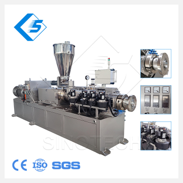PVC Masterbatch Compound Twins Screw Extruder for Sale in India