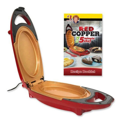 Smokeless Non-stick Electric Pan: Multifunctional Heating Frying Pancake Pizza BBQ Oven