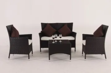 Rattan Outdoor Furniture Lounge Chairs Popular Sofa Sets 