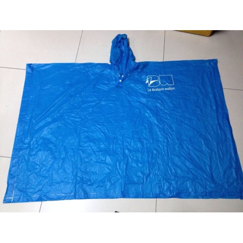 Trọng lượng nhẹ PVC mưa Ponchos