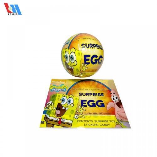 Surprise egg shrink wraps packaging