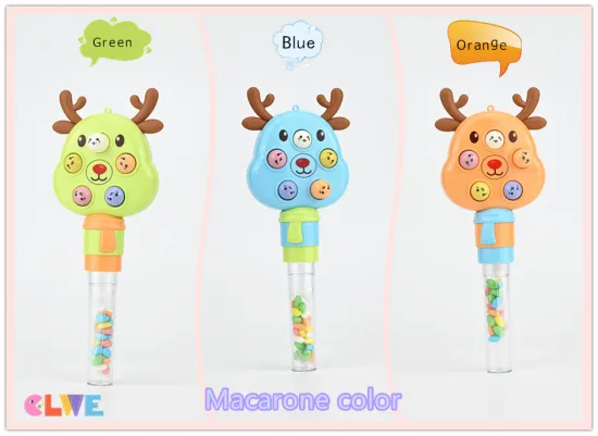 Novelty Macarone color Reindeer Head Fighting Gophers toy