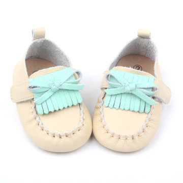 Sapatos infantis de mocassins para meninas e bebês