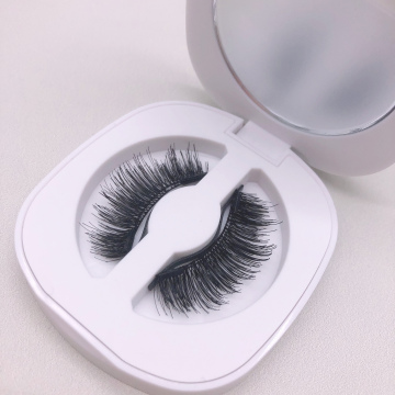 3D Natural Reusable Magnetic Eyelashes Kit with Applicator - No Glue Needed