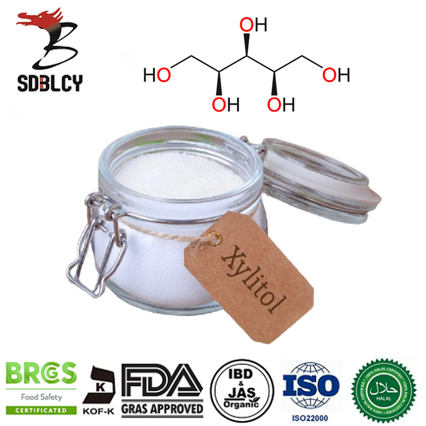 Niedriger Preis weiß kristalliner Xylitolpulverprodukte