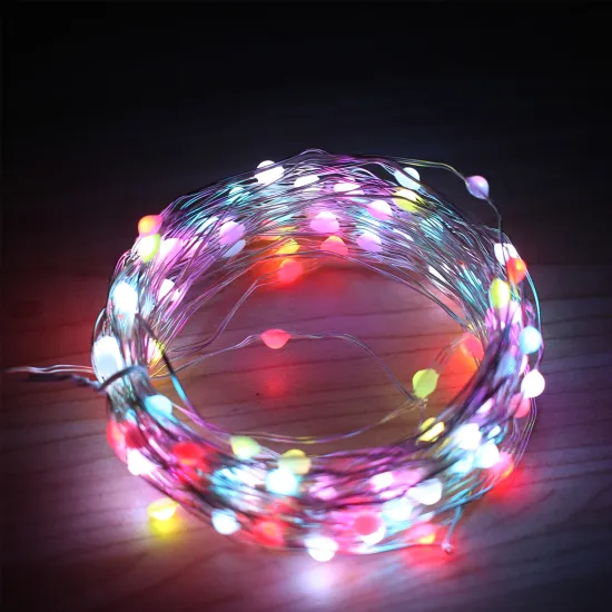 RGB LED String Lights for Home Party Wedding Christmas - 10M 5V USB with Remote