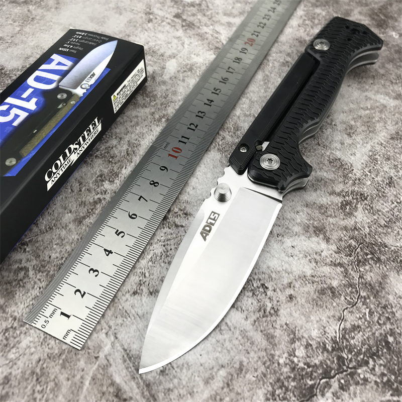 Cold Steel Ad 15 Outdoor Hiking Mountaineering Camping Hunting Edc Tactical Folding Knife