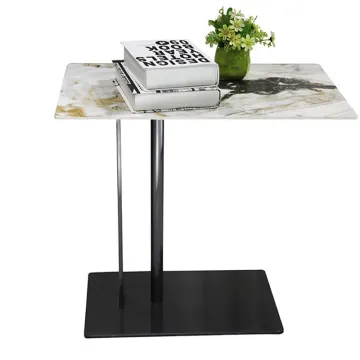 Simple Marble Square Side Table