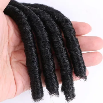 Soft Locs Dreadlocks Braiding Hair Crochet Braiding Hair Synthetic Crochet Hair Extensions 14 inch High Temperature Fiber Braid