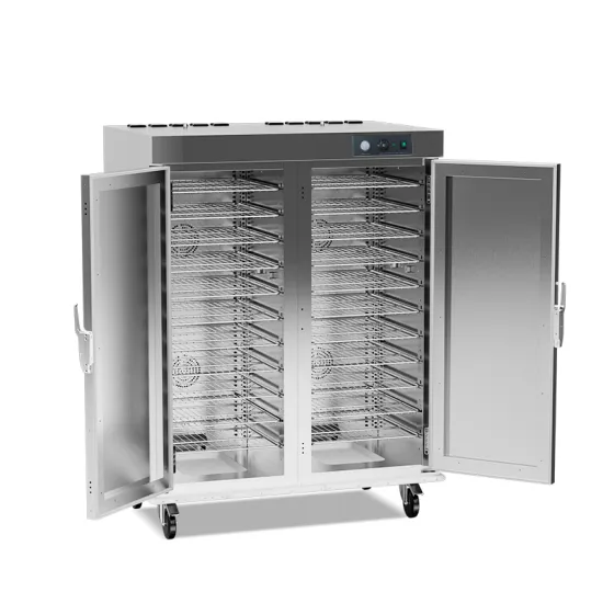 Stainless Steel Electric Food Warming Trolley