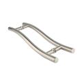 factory price stainless steel glass door pull handles