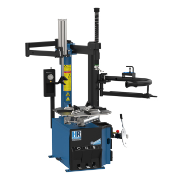 Hauvrex HC8360: Semi-Automatic Tire Remover with Vertical Cylindrical Tower and Auxiliary Arm