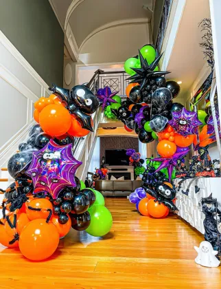 Spooky Halloween Balloons for Party Decorations