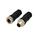 SVLEC M12 conector masculino de 4 polos codificado S