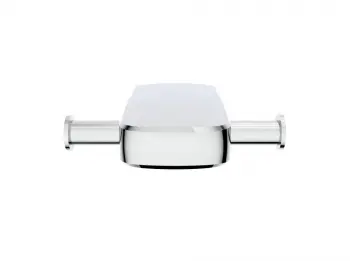 Tiger double robe hook supporting chrome