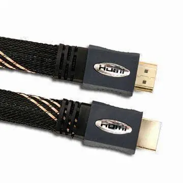 HDMI Cable Assemblies with 24K Gold Plating, Supports Resolutions up to 1080p
