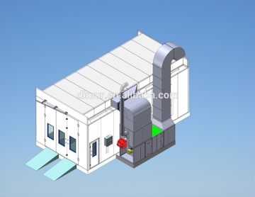 Hot sale equip for automotive workshop bus spray booth/car body paint booth