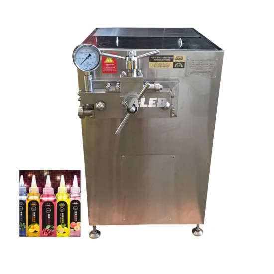 High Pressure Homogenizer Plant for Milk and Orange Juice Processing