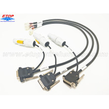Industry Wiring Harness na may NAC3FCB Cable Connectors