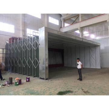 Automobile spray booth electric diesel heated spray booth