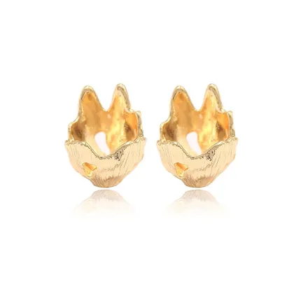 Unique Design Jewelry Accessories Cactus Flower Shape 14K Gold Jewelry Accessories