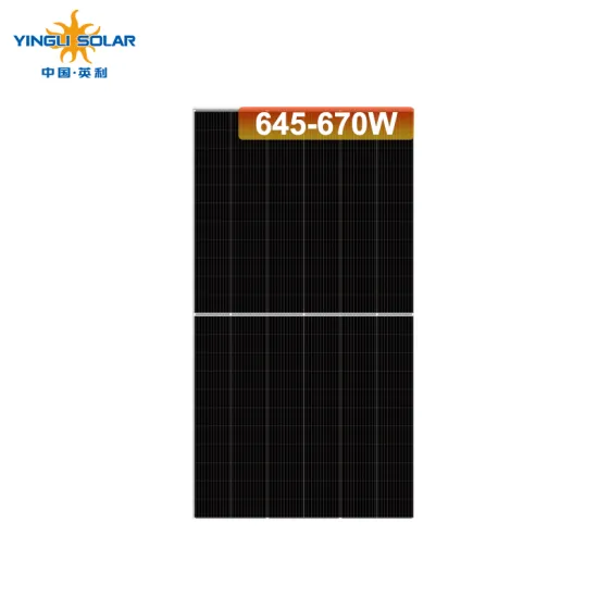 Yingli Black Frame Solar Panels: 645W-670W PERC Technology on Sale