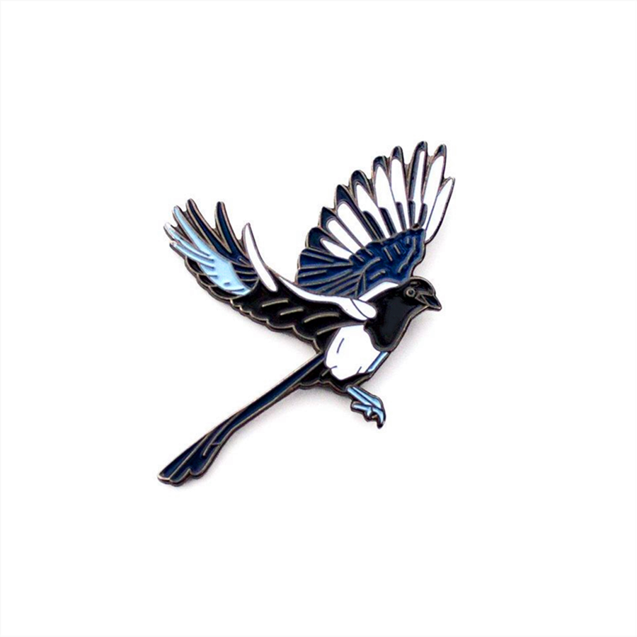 customised bird pin customised bird pin