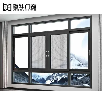 Aluminum Doors and Windows with Sliding Panels
