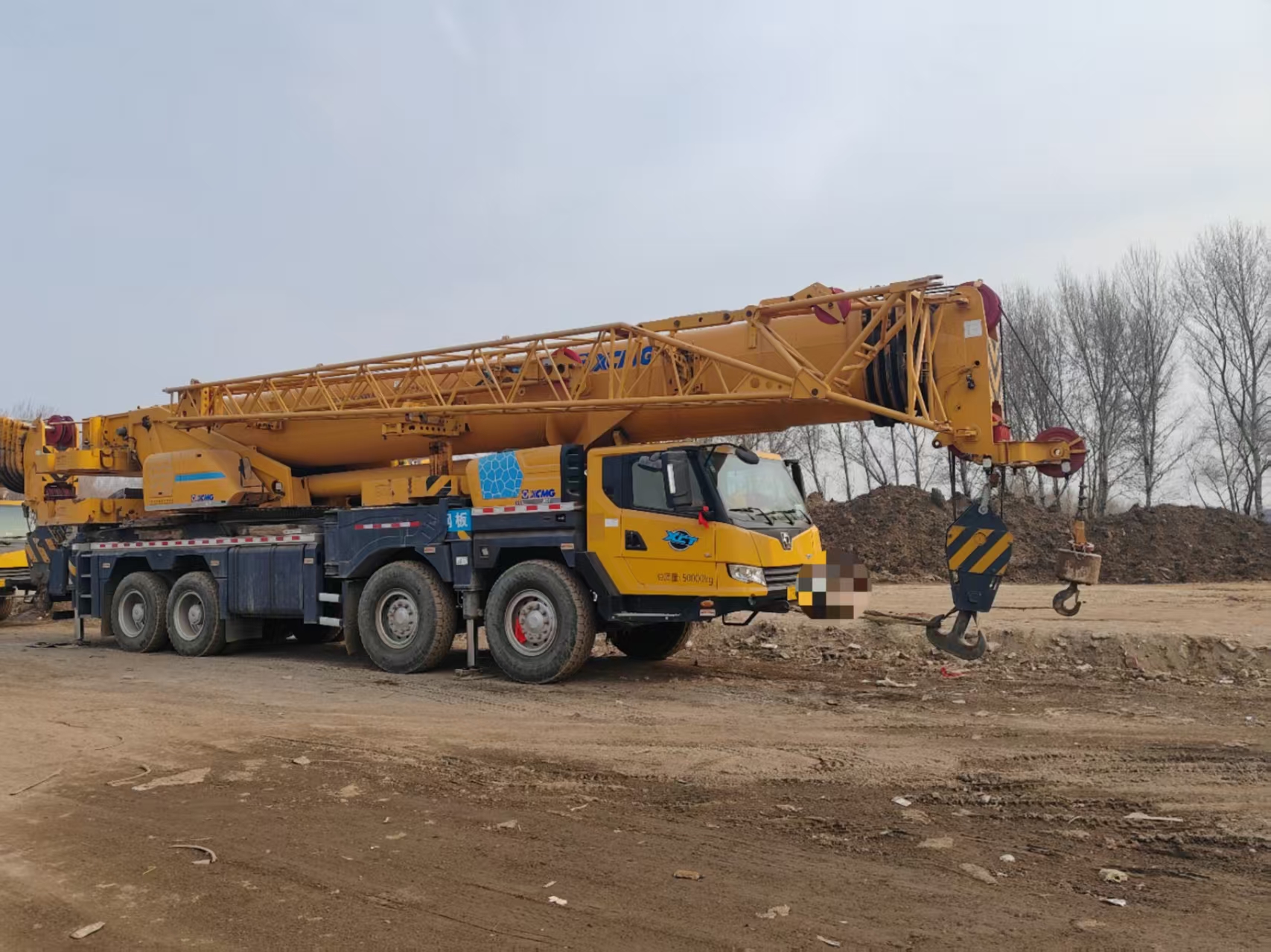 used truck winch crane